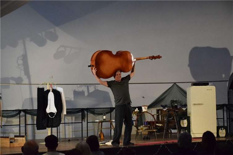 Michael Ophelders in Aktion.  Foto: POE
