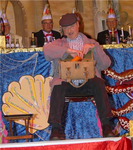 Michael Reißmann schlüpfte gekonnt in die Rolle des Saarländers Heinz Becker.