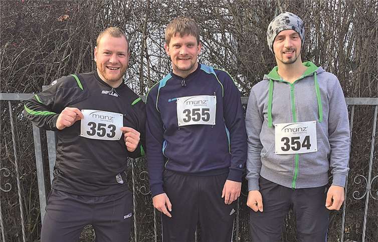 Michael Unger aus Dierdorf, Carsten Moskopp aus Wienau und Christian Henn aus Giershofen traten in Horchheim an.privat