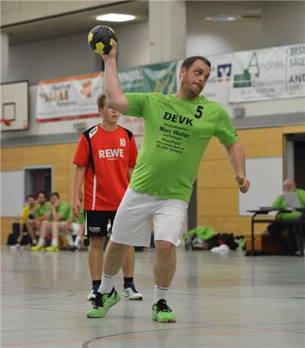 Michael Welling beim Wurf.privat