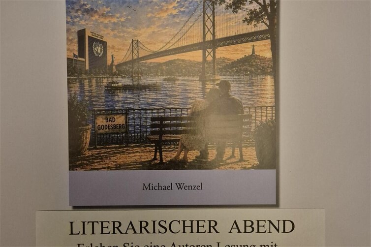 Michael Wenzel liest von  seinem Roman „Zwischen New York und Bonn liegt Lissabon“