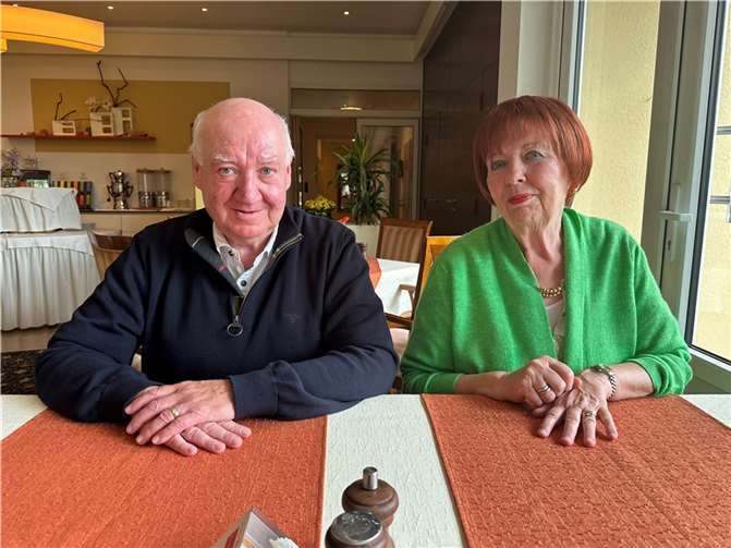 Michael und Maria Elisabeth Vierfuss schwören auf die Römer-Thermen.  Foto: ROB