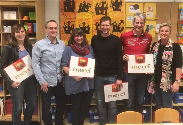 Michaela Schmitz, Nicole Sindermann, Steven Kuppert und Dirk Gesell wurden herzlich verabschiedet.