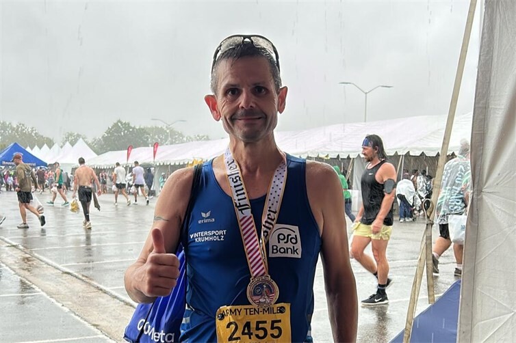 Michel Krämer bei, Army Ten-Miler 2026