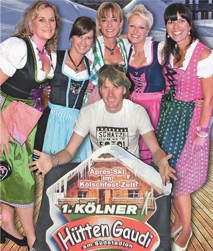 Mickie Krause freut sich auf die Hüttengaudi: „GMTH! Geh mal Tickets hol’n“ sagt er in Abwandlung seines Sommer-Hits „Geh mal Bier hol’n“. privat