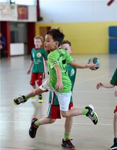 Mika Korn auf dem Weg zum Tor.Foto: privat