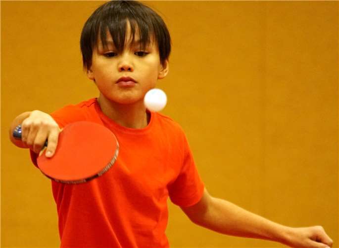 Mika Korn war im Doppel mit Amin Gharbaoui sowie in seinen drei Einzeln siegreich.Foto: M. Schreiber