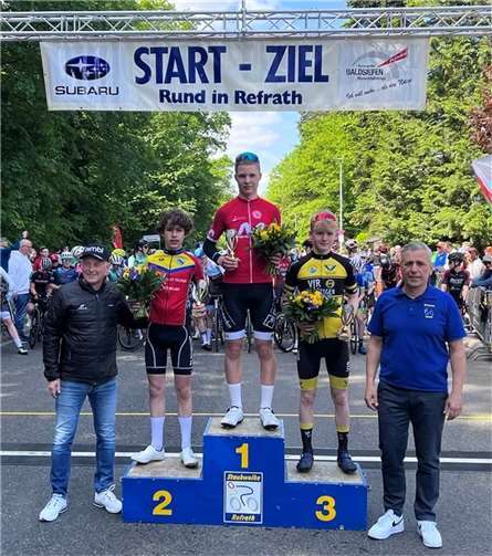 Mika Lohmar mit einem weiteren Sieg für den RSC-Nachwuchs.  Foto: Nathalie Gerards