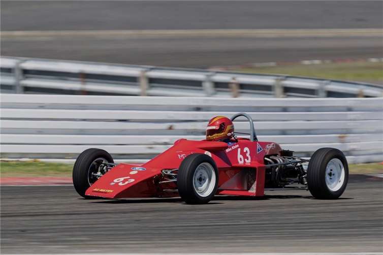 Mike Klebe im Formel Ford 1600. Foto: Horst Schulzbach