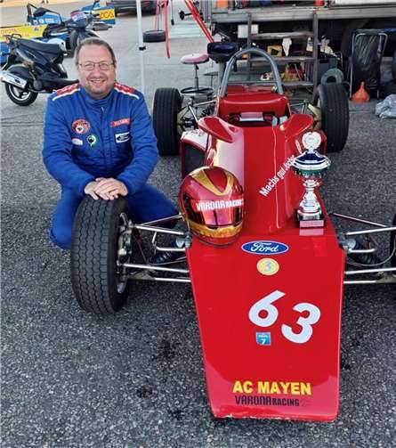 Mike Klebe mit seinem Formel Ford 1600.  Foto: Varona Racing