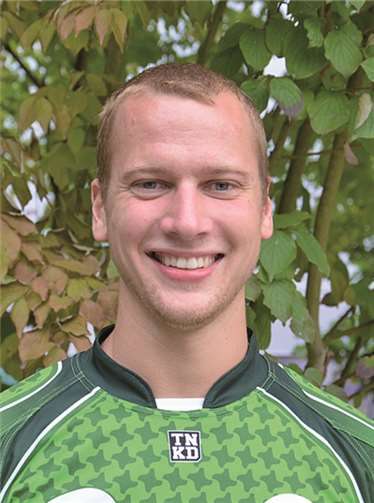 Mike Ribbe schrieb ein wenig Handball-Geschichte.privat