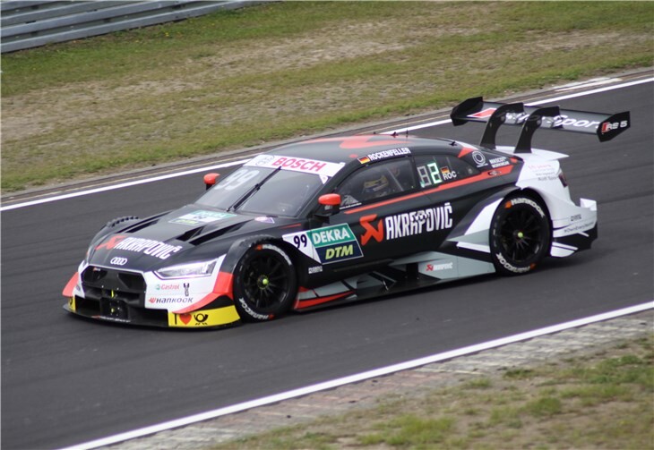 Mike Rockenfeller fuhr den Audi RS5 DTM.