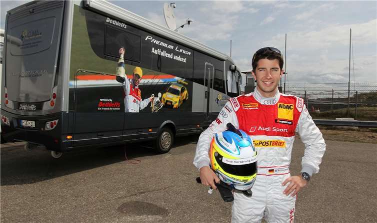 Mike Rockenfeller konnte in Zandvoort nureinen für ihn enttäuschenden 15. Platz belegen.Fotos: DEB