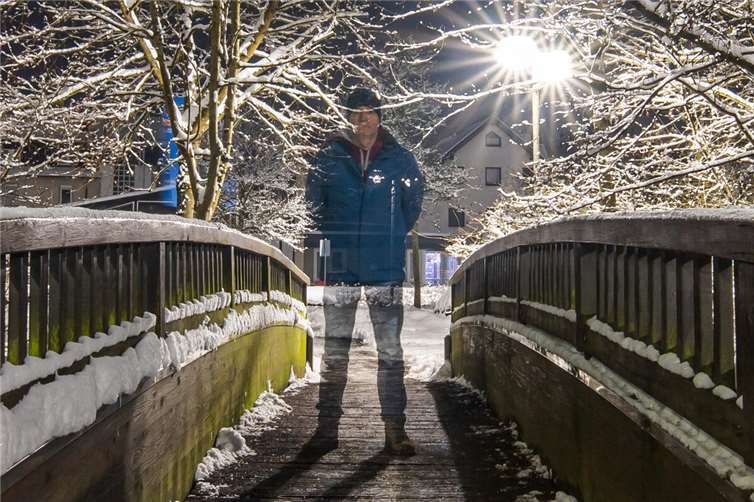 Mikele Voss spielt in seinen Fotos mit Lichteffekten.Foto: Mikele Voss 