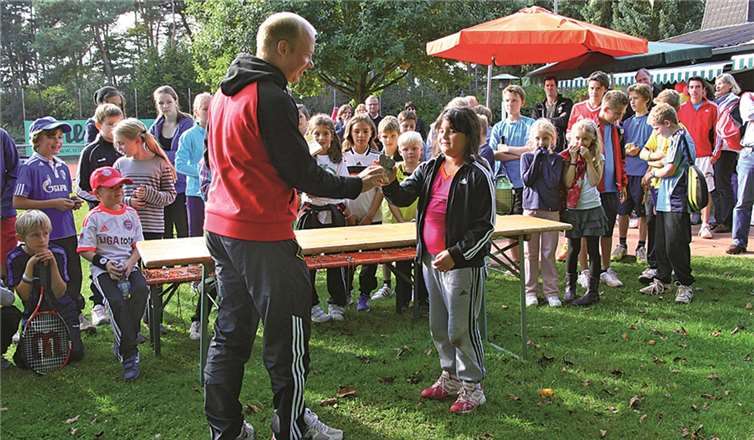 Mini-Cup Zweite bei den Mädchen, Nelly Schmidt-Leukel.