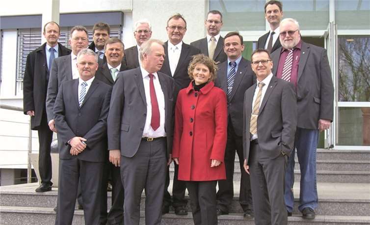 Ministerin Eveline Lemke besuchte das Werk Raubach der Metsä Tissue GmbH. Metsä Tissue GmbH