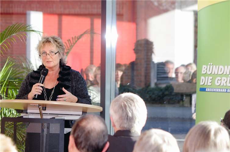 Ministerin Irene Alt fasste ihren sehr umfassenden Arbeitsbereich zusammen.