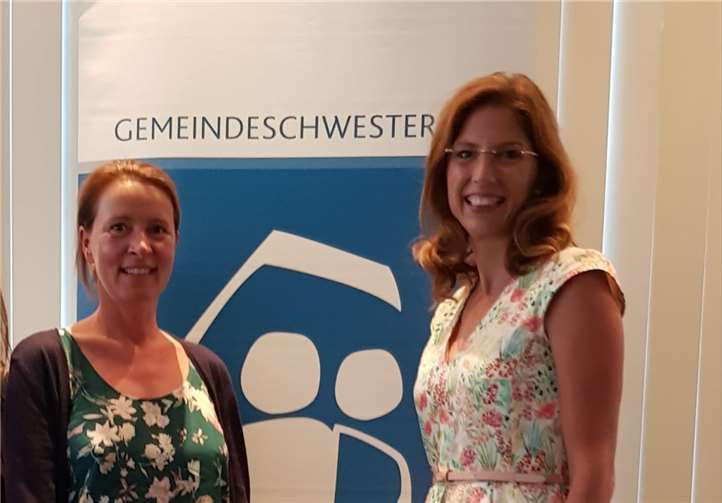 Ministerin Sabine Bätzing-Lichtenthäler mit Gemeindeschwester Sabine WienekeFoto: privat