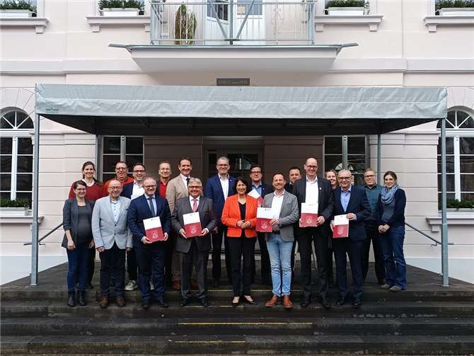 Ministerin Schmitt zu Gast in Remagen.  Foto: Dominik Ketz