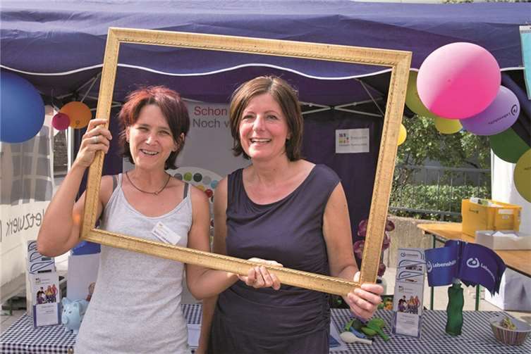 Ministerpräsidentin Malu Dreyer besuchte den Infostand von Netzwerk Inklusion MYK.