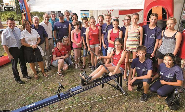 Ministerpräsidentin Malu Dreyer informierte sich bei den Neuwiedern über den Kanusport.