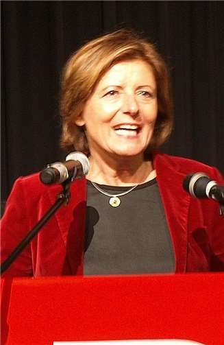 Ministerpräsidentin Malu Dreyer zeichnete ein positives Bild von der Zukunft der SPD.