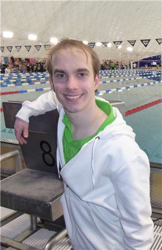 Mirco Beset startete fünf Mal mit guten Zeiten.Foto: privat