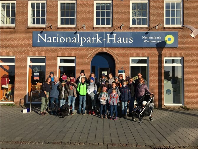 Mit 18 Kindern und sechs Betreuern war die Integrative Kinderfreizeit des Ev. Kirchenkreises Wied eine Woche zu Gast in der Jugendherberge in Husum und am Wattenmeer.Foto: privat