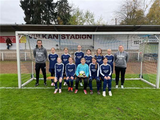 Mit 19 Punkten aus 13 Spielen belegten die Krufter Mädchen einen hervorragenden dritten Tabellenplatz. Foto: privat