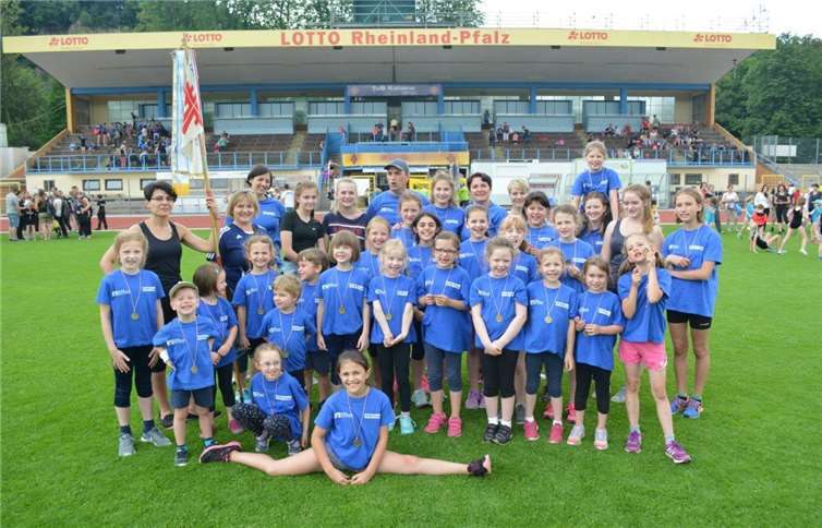 Mit 27 Athleten nahm der SV Hatzenport-Löf am 63. Gau-Kinder- und Jugendturnfest teil.privat