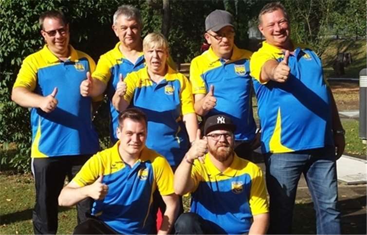 Mit 395 Schlag hatte man den Tagessieg bei überragenden 58 Schlag Vorsprung auf den MGC Mainz geschafft.privat