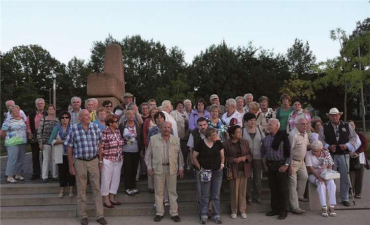 Mit 70 Teilnehmern ging der VdK Remagen auf große Jubiläumsfahrt in den Rheingau.privat