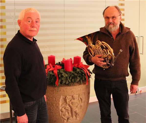 Mit Armin Schmack (Horn) konnte für diesen besonderen Abend ein Mitglied des „Staatsorchester Rhein. Philharmonie Koblenz“ gewonnen werden, der gemeinsam mit Wolfram Strehle Wolfram Strehle (Orgel) ein attraktives Programm einstudiert hat. Foto: privat
