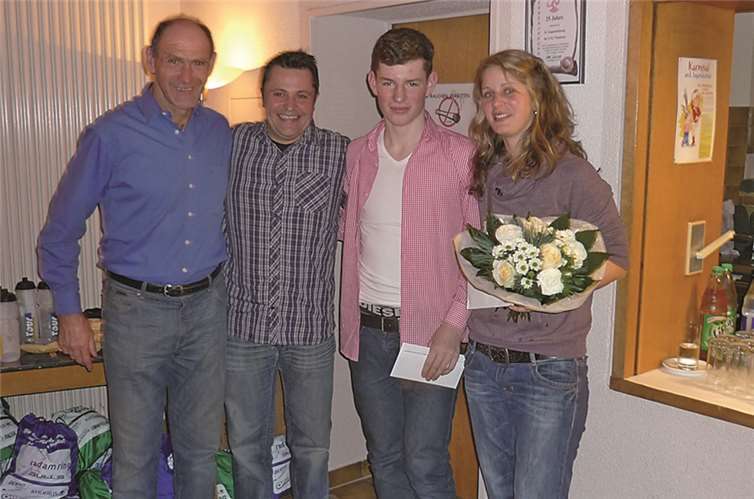 Mit Daniela Gerhards (r.) und Niklas Weiß (2.v.r.) hat der Verein zwei außergewöhnliche Sportler in seinen Reihen. Privat
