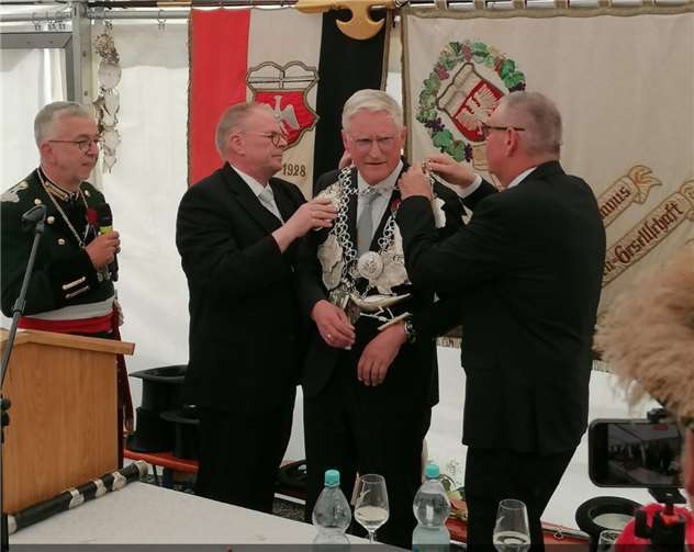 Mit Dieter Zimmermann hat die St. Sebastianus Bürgerschützen-Gesellschaft einen neuen König. Foto: privat