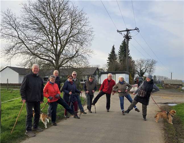 Mit Elan ging es ans Wandern. Foto: privat