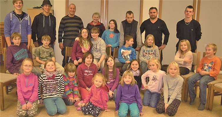 Mit Kennenlernspielen kamen sich die Kinder näher und verbrachten ein Wochenende mit viel Spiel und Spaß. privat