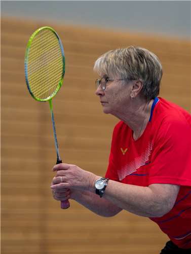 Mit Konzentration zum Titelgewinn: Brigitte Prax.