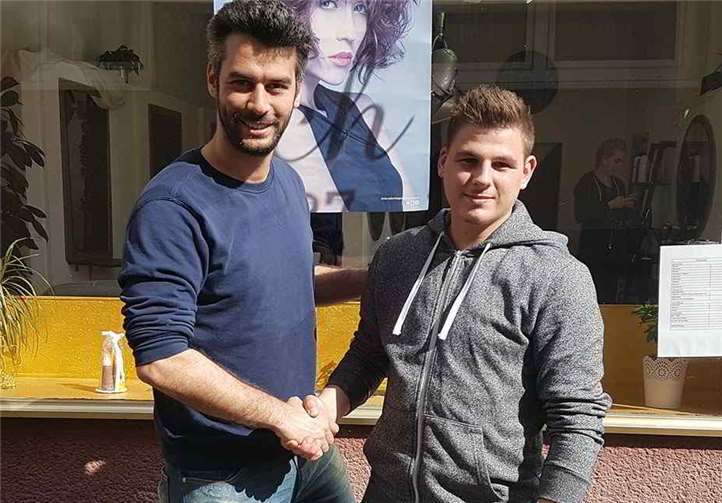 Mit Mikey Baltes (r.) wechselt ein weiterer junger Spieler zum Heimatsportverein. Der Kader von Trainer Stefan Fink nimmt weiter Gestalt an.  privat