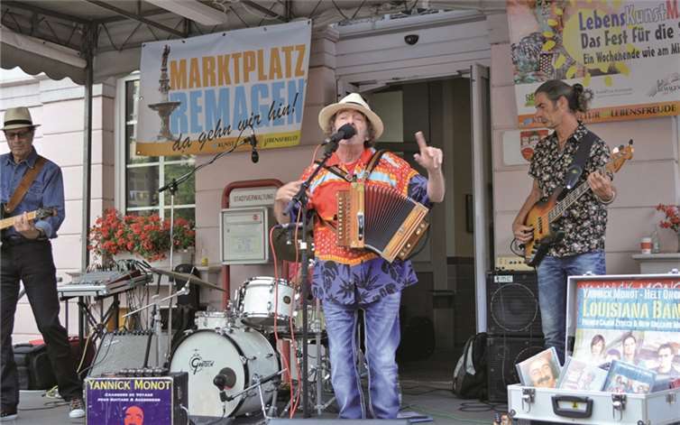 Mit Musik der amerikanischen Südstaaten begeisterte die Band von Yannick Monot.