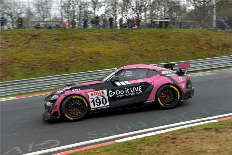 Mit Rang sieben in der SP10 dürfte der Teichmann Toyota Supra GT4 sicherlich hinter den Erwartungen des Teams zurückgeblieben sein.