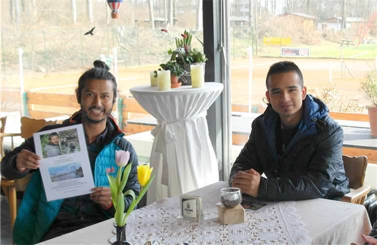 Mit Sajit Cintury und Adarsha Kharel AddKluziv konnten zwei sympathische Gäste aus Sikkim in Rengsdorf begrüßt werden.