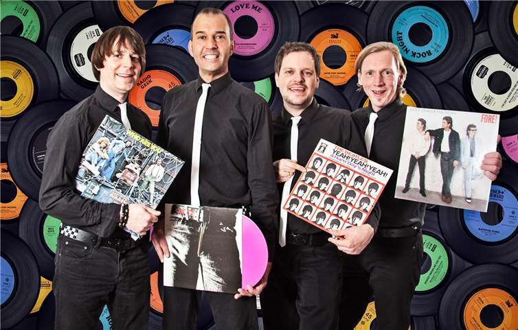 Mit THE BEAT!radicals kommt am Mittwoch, 4. August, ein dynamisches Quartett an den Rhein.Quelle: Stadtverwaltung