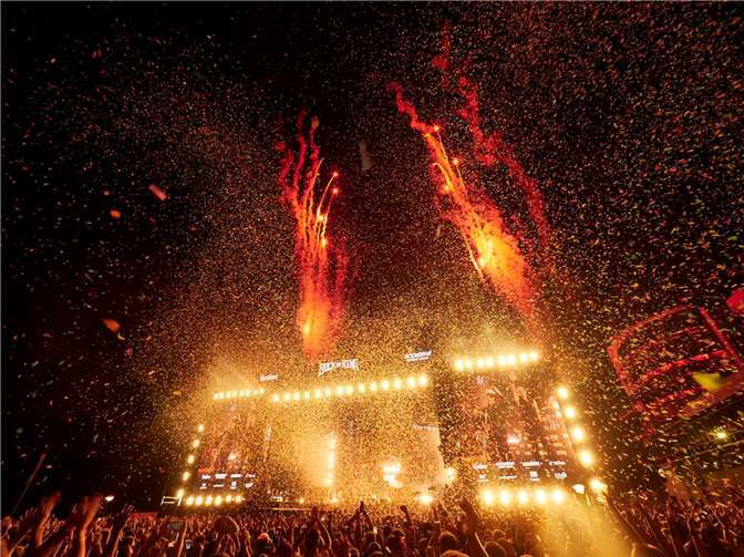 Mit Volbeat und Billy Talent endete das Festival in der Eifel. Foto: Rock am Ring / Thomas Rabsch 