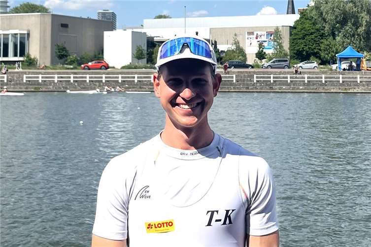 Mit Zuversicht in die sportliche Zukunft, Simon Haible von der Rudergesellschaft Treis-Karden. Foto: privat