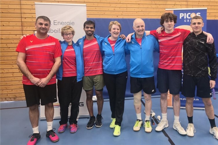 Mit Zuversicht vor dem Spiel. Fotos: privat