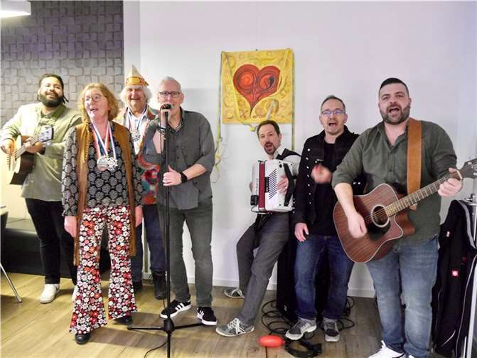 Mit dabei war auch die Band Jeckediz.  Foto: privat