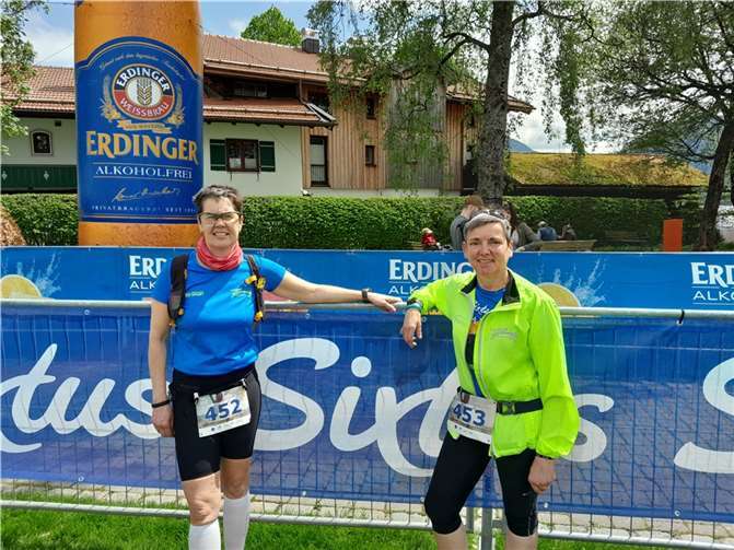 Mit dabei waren Natascha Brötz und Michaela Lauterberg vom Lauftreff SV Weitersburg.  Fotos: Lauftreff SV Weitersburg
