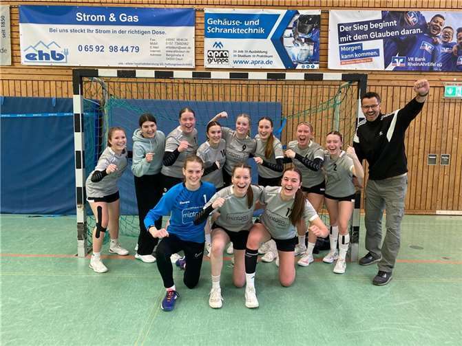 Mit dem 3. Tabellenplatz konnte die Saison abgeschlossen werden. Quelle: Spielgemeinschaft Mendig/Untermosel