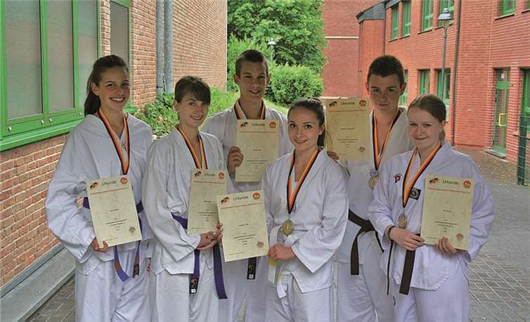 Mit dem Abschneiden in Mainz durften alle sehr zufrieden sein.privat